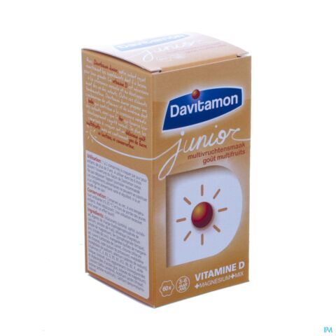 Davitamon Junior Multivruchten 60 Tabletten