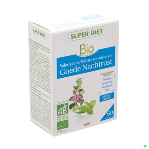 Super Diet Complexe Slaap Bio 60 Capsules