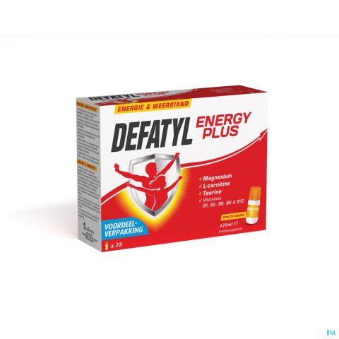Defatyl Energy Plus 28 Flesjes