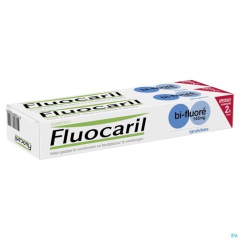 Fluocaril Tandpasta Bi-fluore 145 Tandvlees 2x75ml
