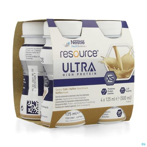 Resource Ultra Koffie 4x125ml