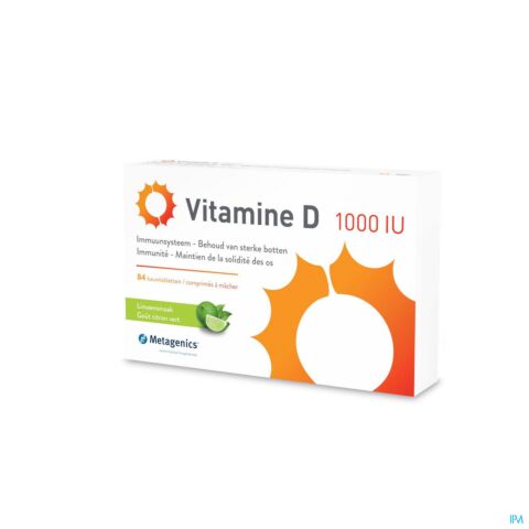 Vitamine D 1000iu 84 Tabletten