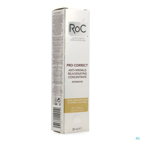 Roc Pro-correct Concentraat Anti-Rimpel Intensief 30ml