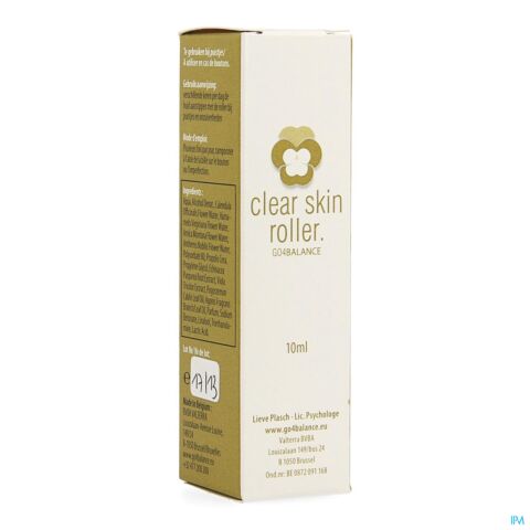 Clear Skin Roller 10ml