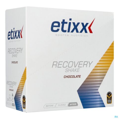 Etixx Recovery Shake Chocolate 12x50g