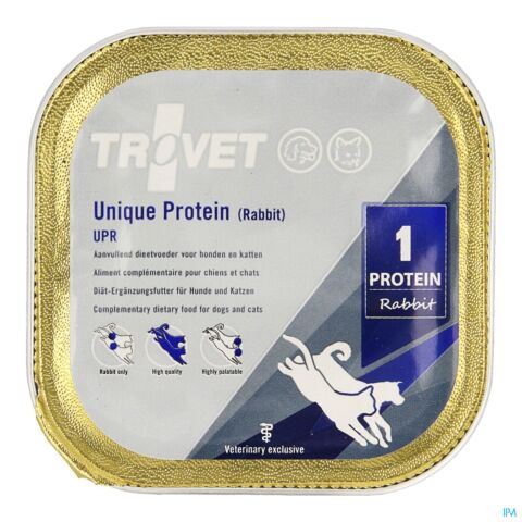 Unique Protein (rabbit) Upr Dog&cat 16x100g Alucup