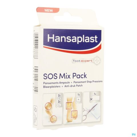 Hansaplast Sos Kit Blaarpleister Strip 6