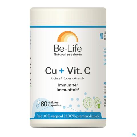 Be-Life Cu + Acerola  60 Capsules