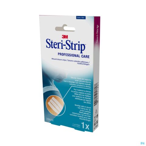 Steri-strip 3m Skin Closures 12mmx100mm Strips 6