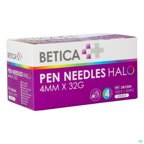 Betica Pen Needles Halo 4mmx32g 100