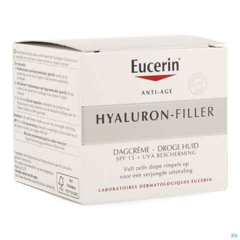 Eucerin Hyaluron Filler Dagcrème Droge Huid 50ml