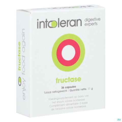 Intoleran Fructase Caps 36