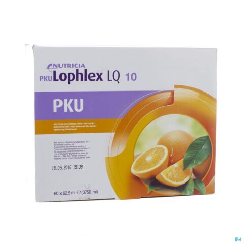 Pku Lophlex Lq 10 Juicy Orange 60x62,5ml