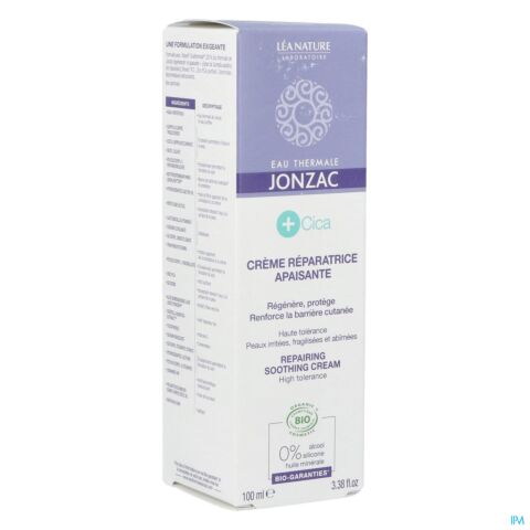 Jonzac Cica Bio Herstellende Creme Z/parfum 100ml