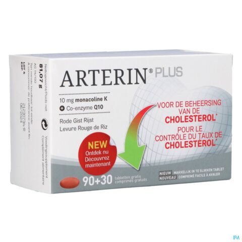 Arterin Plus 90 Tabletten + Promo 30 Tabletten GRATIS