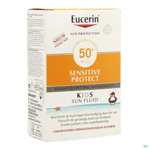 Eucerin Zon Sensitive Protect Kids Pocket SPF50+ 50ml
