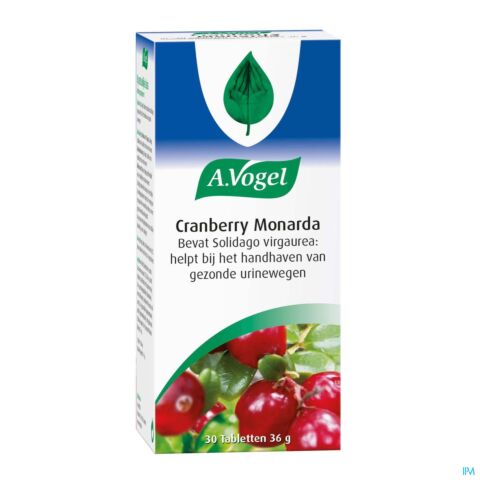 A. Vogel Cranberry Monarda 30 Tabletten