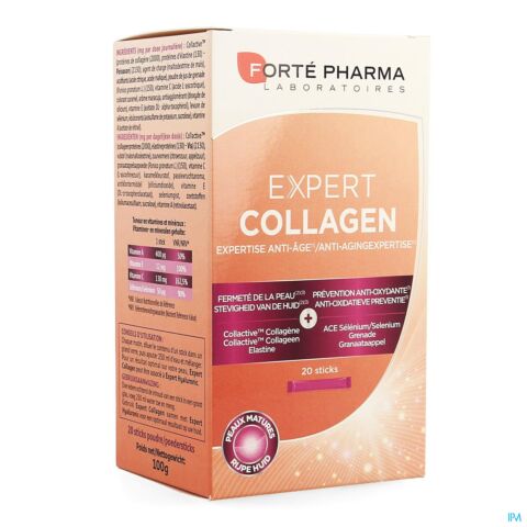 Forté Pharma Expert Collagen 20 Poedersticks