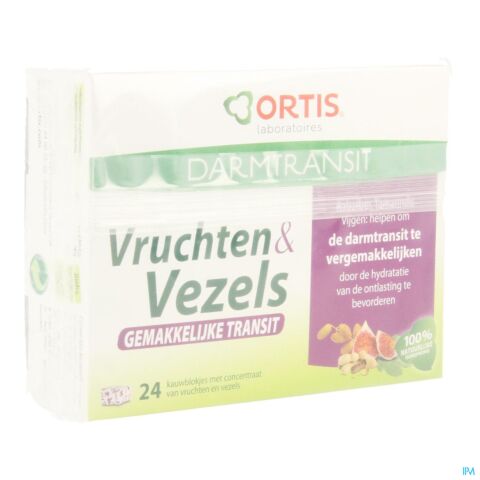 Ortis Vruchten & Vezels Gemakkel.transit Blokje 24