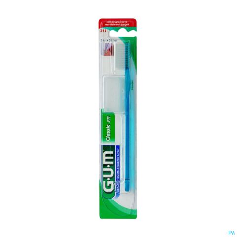 Gum Tandenborstel Classic Soft Volwassenen + Kind 1 Stuk