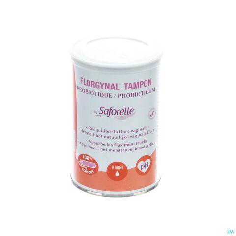 Florgynal Tampon Probiotique Compact Mini 9