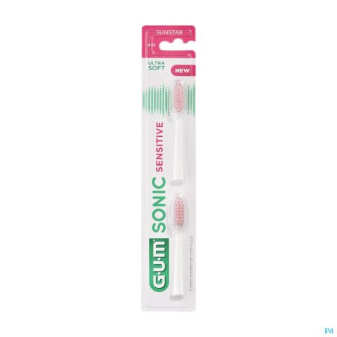Gum Sonic Sensitive Batterij Tandenborstel Opzet 2