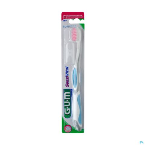 Gum SensiVital Tandenborstel Compact Ultra Soft 1 Stuk