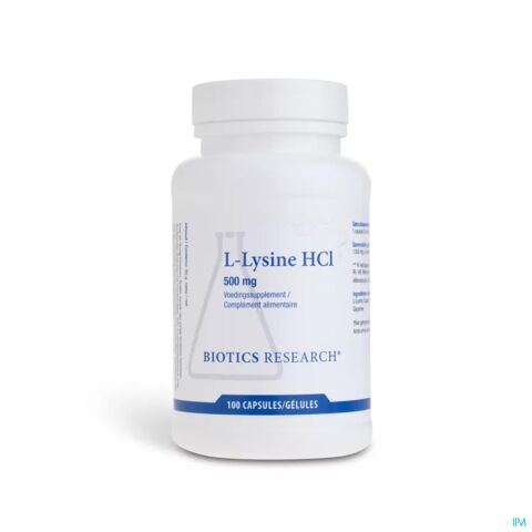 l-lysine Biotics Caps 100x500mg