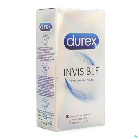 Durex Invisible Extra Dun Condooms 10 Stuks
