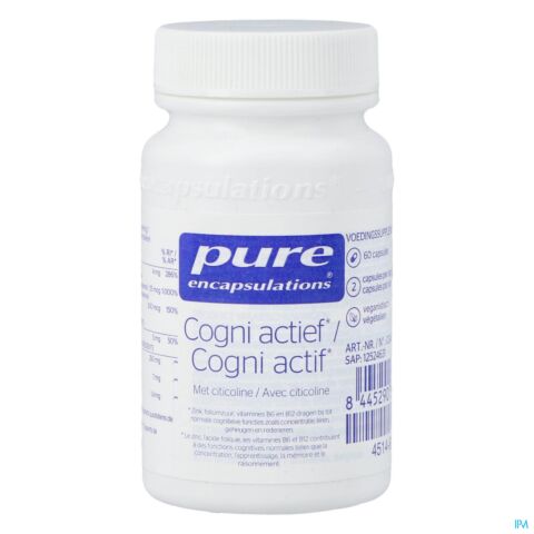 Pure Encapsulations Cogni Actief V-caps 60