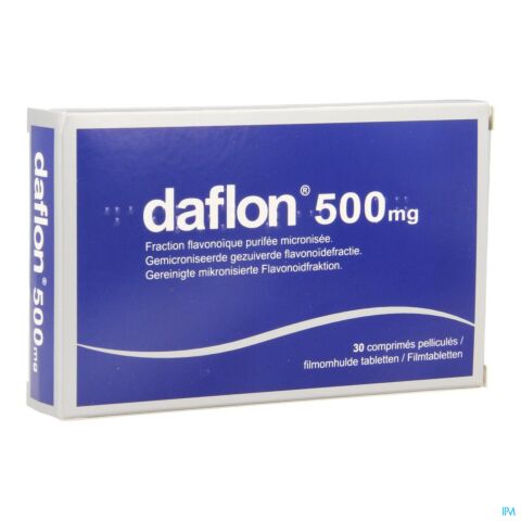 Daflon Impexeco Comp 30x500mg Pip