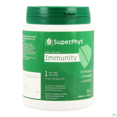Superphyt Immunity +12j Gummies 50x3g