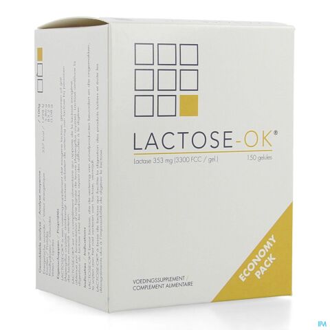 Lactose Ok 150 Capsules