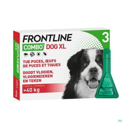 Frontline Combo Spot On Hond Pip 3x4,02ml >40kg