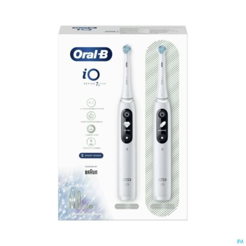 Oral B Io7s White Duo