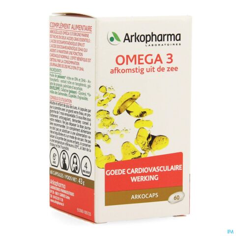 Arkocaps Omega 3 60 Capsules