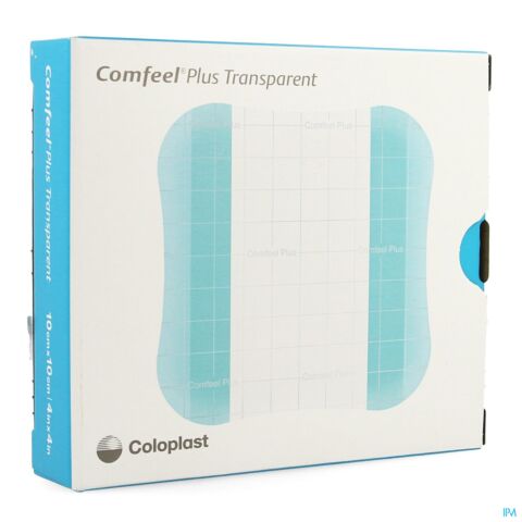 Comfeel Plus Transparant Postoperatief 10x10cm 10 Stuks