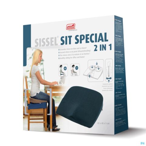 Sissel Sit Special 2in1 Wigkussen Blauw