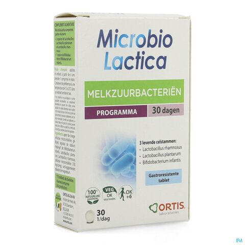 Ortis Microbio Lactica Comp 30