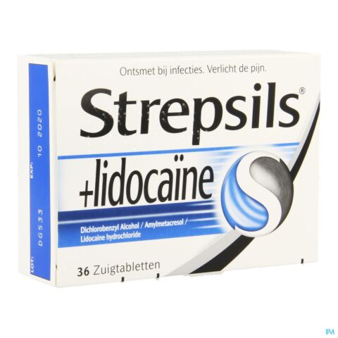 Strepsils Lidocaine 36 Zuigtabletten
