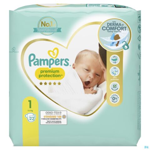 Pampers Premium Protection Pack S1 22