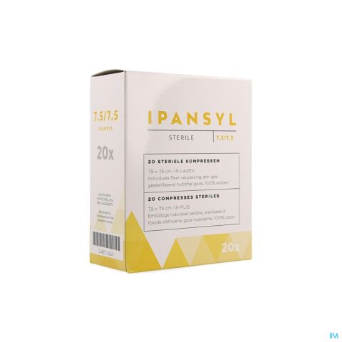 Ipansyl 3 Kp Ster 8pl 7,5x 7,5cm 20