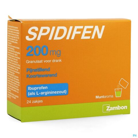 Spidifen 200mg 24 Zakjes