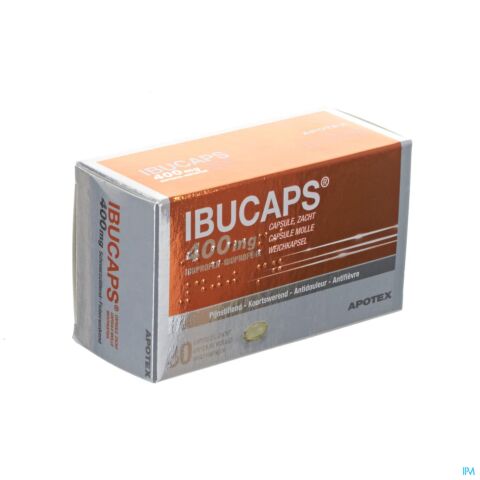 Ibucaps Apotex 400mg 30 Capsules