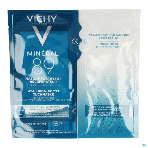 Vichy Mineral 89 Masker Versterkend Herstel. 29ml
