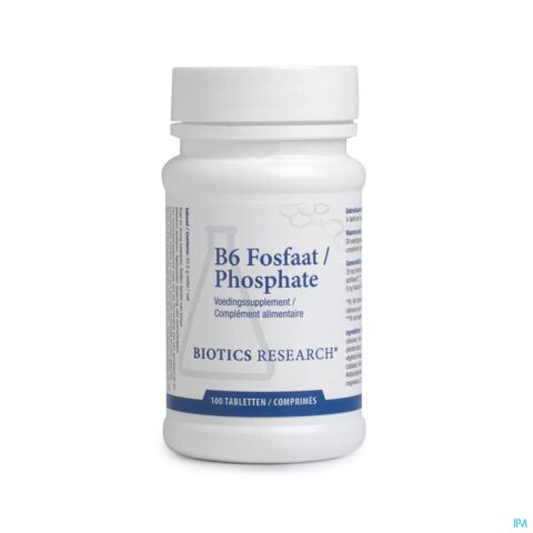 B6 Fosfaat Biotics 100 Tabletten
