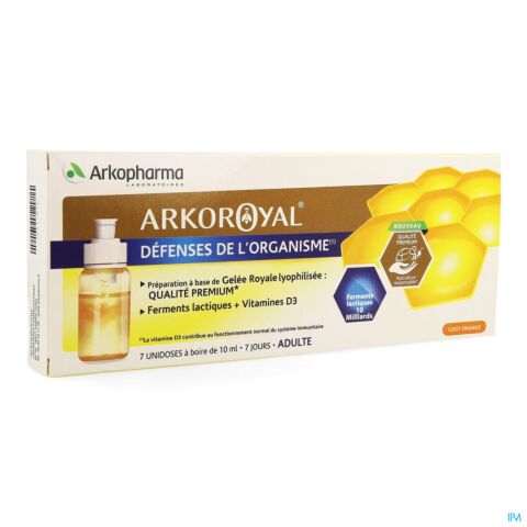 Arkoroyal Probiotica Volwassenen Ruche Royale Dosis 7x7,5ml