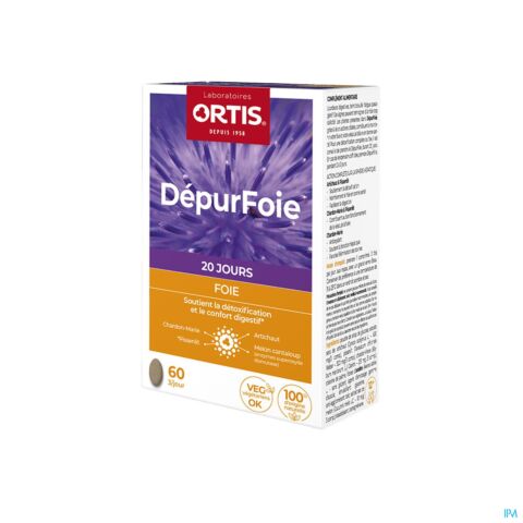 Ortis Methoddraine Zuiverend Lever 4x15 Tabletten