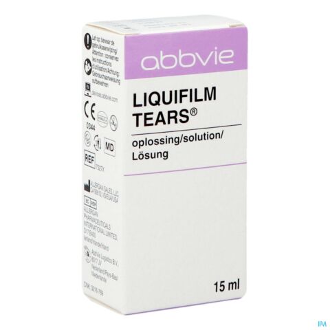 Liquifilm Tears Steriele Oplossing 15ml