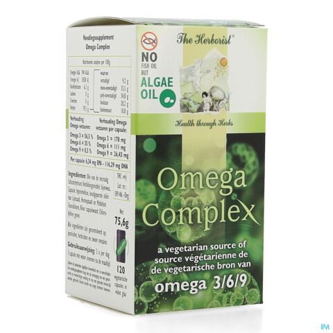 Herborist Omega Complex Algae Oil V-caps 120